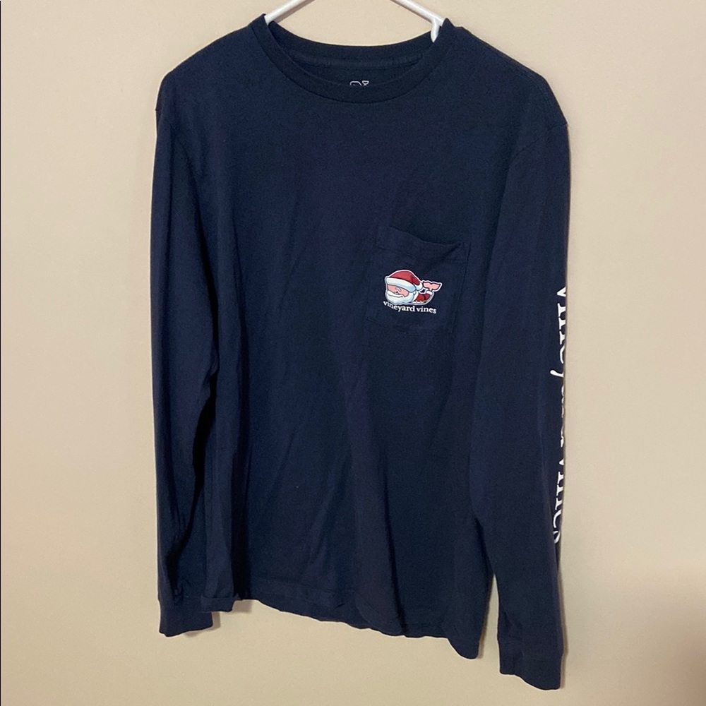 Vineyard Vines Blue Long Sleeve Tee